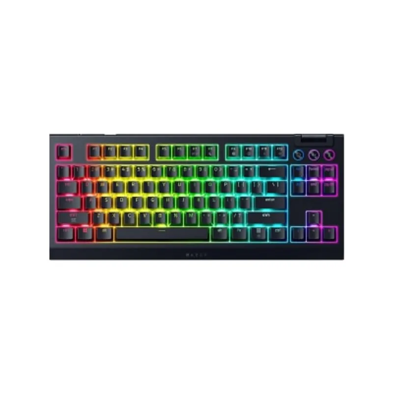 Razer 雷蛇 Blackwidow V4 Tenkeyless Hyperspeed - 熱無線插拔遊戲鍵盤 (橙軸)