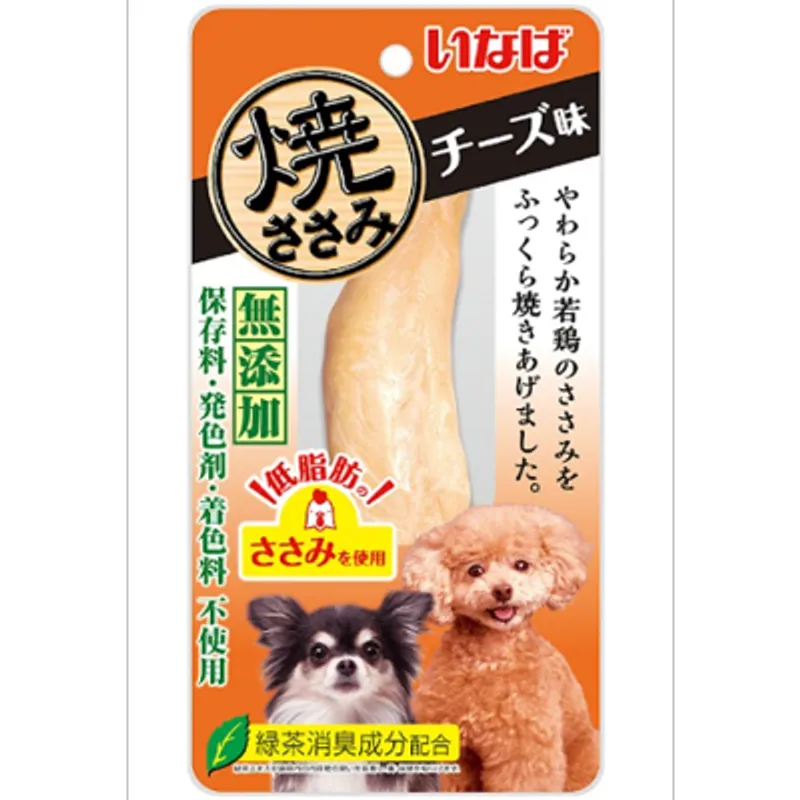 INABA 燒雞柳 芝士味 (1本) R-41 狗小食 633072