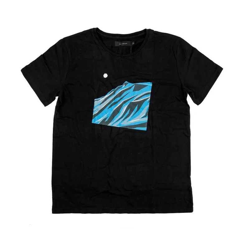 Tee Library 雪山 印刷圖案 T恤
