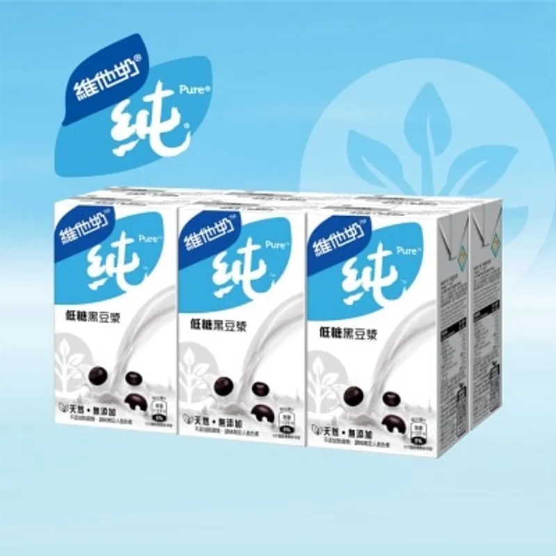 維他奶 純低糖黑豆漿 250mlX6