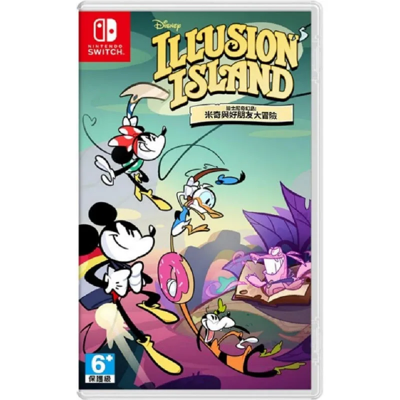 NS 迪士尼奇幻島：米奇與好朋友大冒險 Disney Illusion Island 中／英／日文 亞洲版