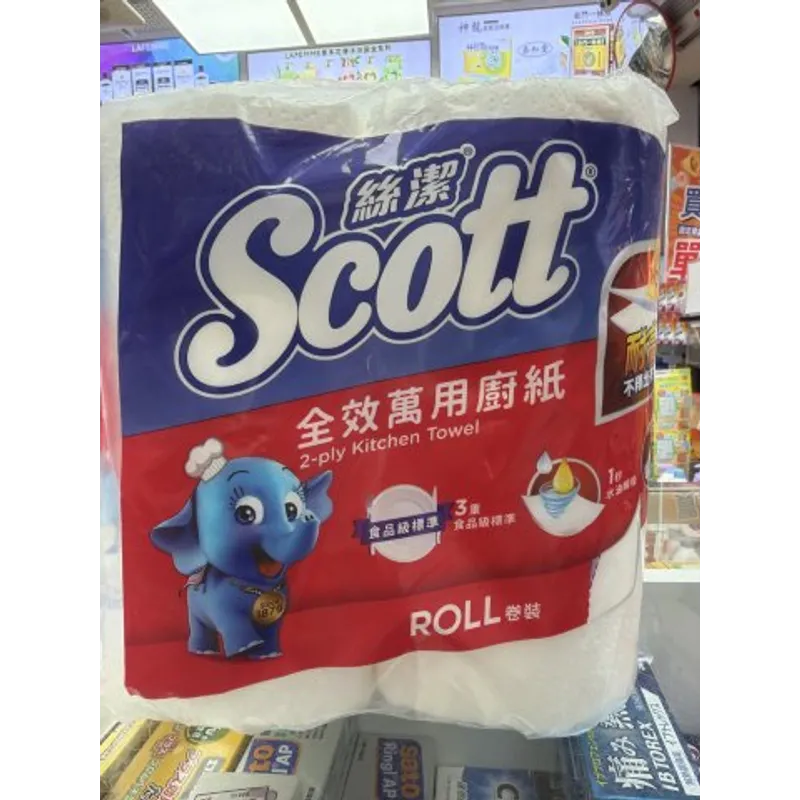 絲潔萬用紙標準(4卷裝)