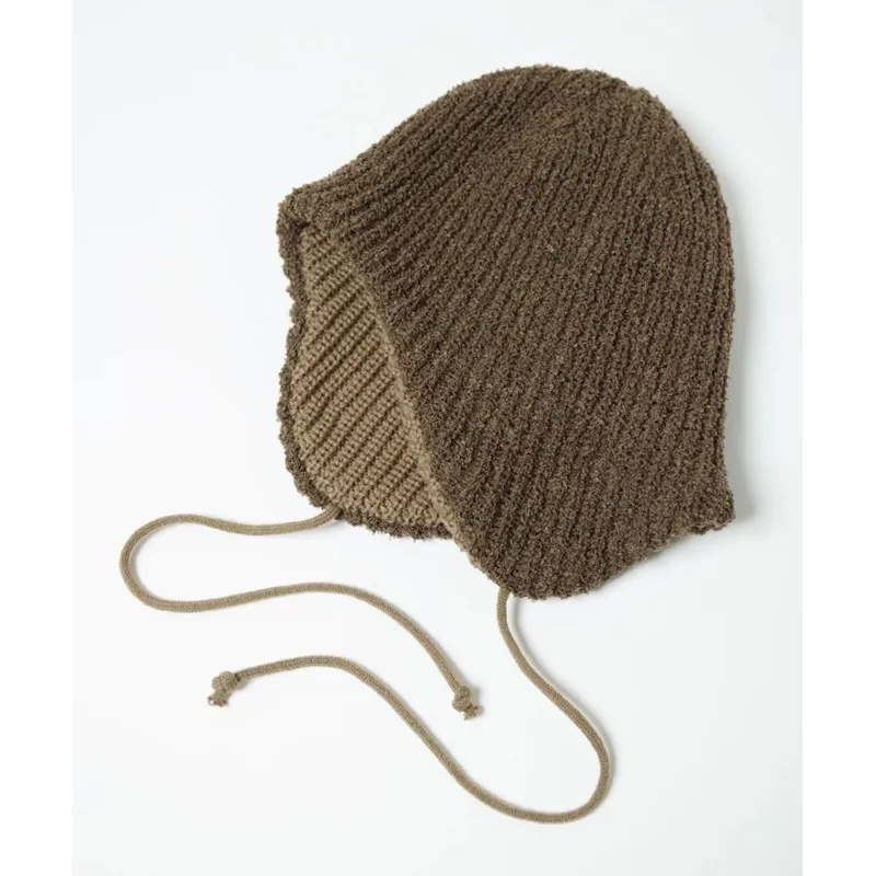 RACAL RL-23-1318-BROWN X BEIGE Reversible Ear Knit Cap