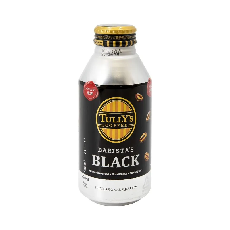 伊藤園TULLY'S黑咖啡 390毫升