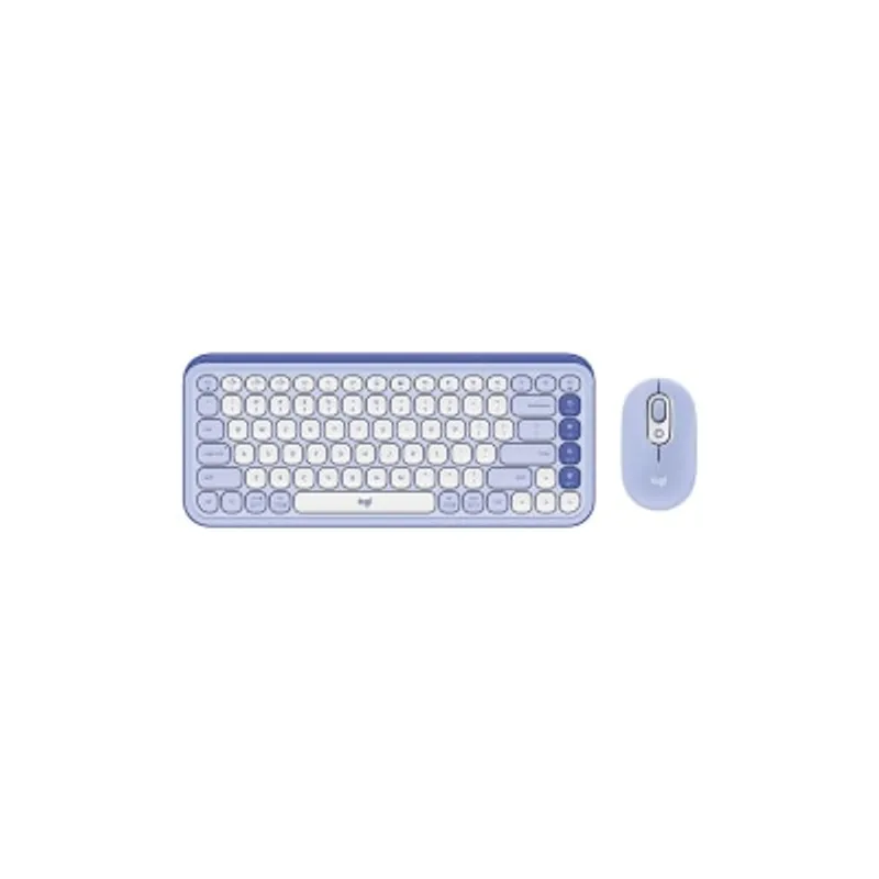 LOGITECH 羅技 POP ICON 無線智能鍵盤滑鼠套裝 (美式英文)