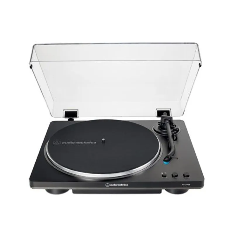 AUDIOTECHNICA 自動皮帶驅動唱盤機(黑灰色) ATLP70X/BG
