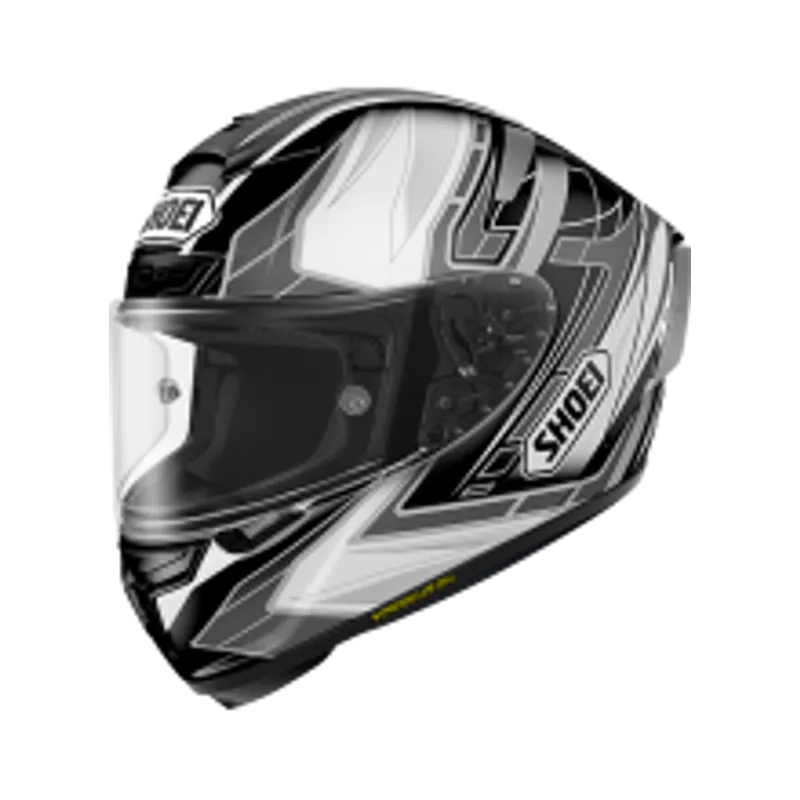 SHOEI X-14 ASSAIL 黑白灰