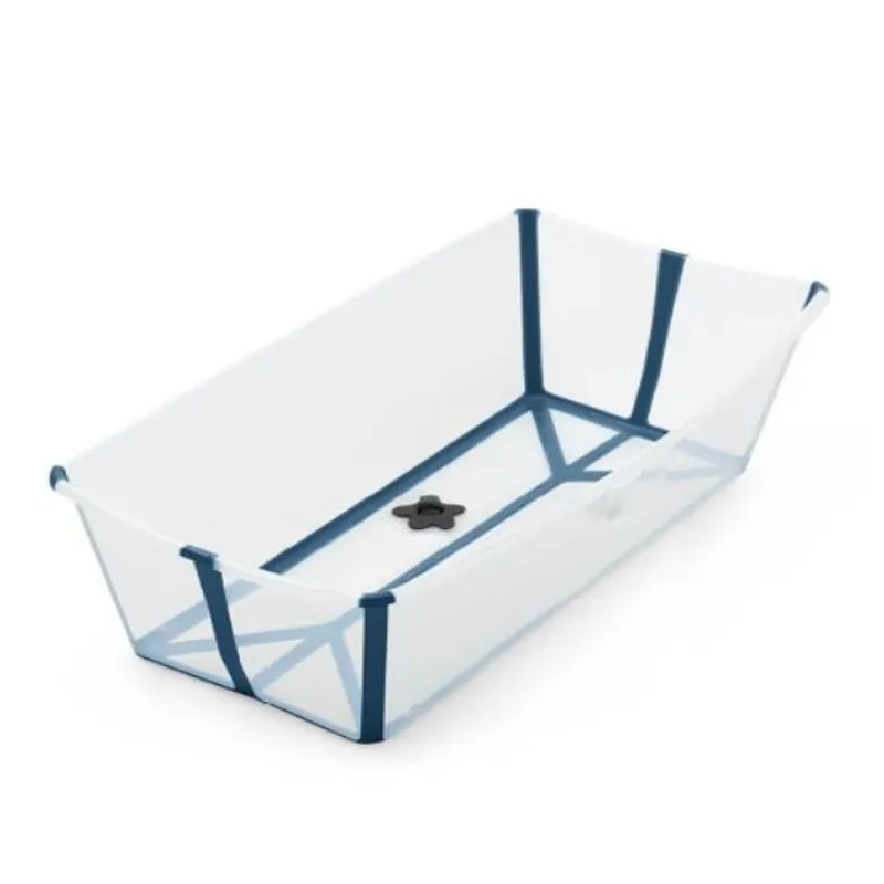 Stokke® Flexi Bath® X Large摺疊式浴盆 (藍彩透明色)