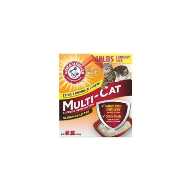 Arm & Hammer 手鎚牌 - 美國 貓砂 Multi Cat 配方 (紅，40磅) - 02406