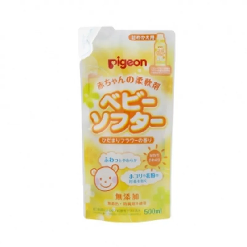 貝親嬰兒衣物柔順劑向日葵花香500ml（0個月開始嬰兒可用 ）