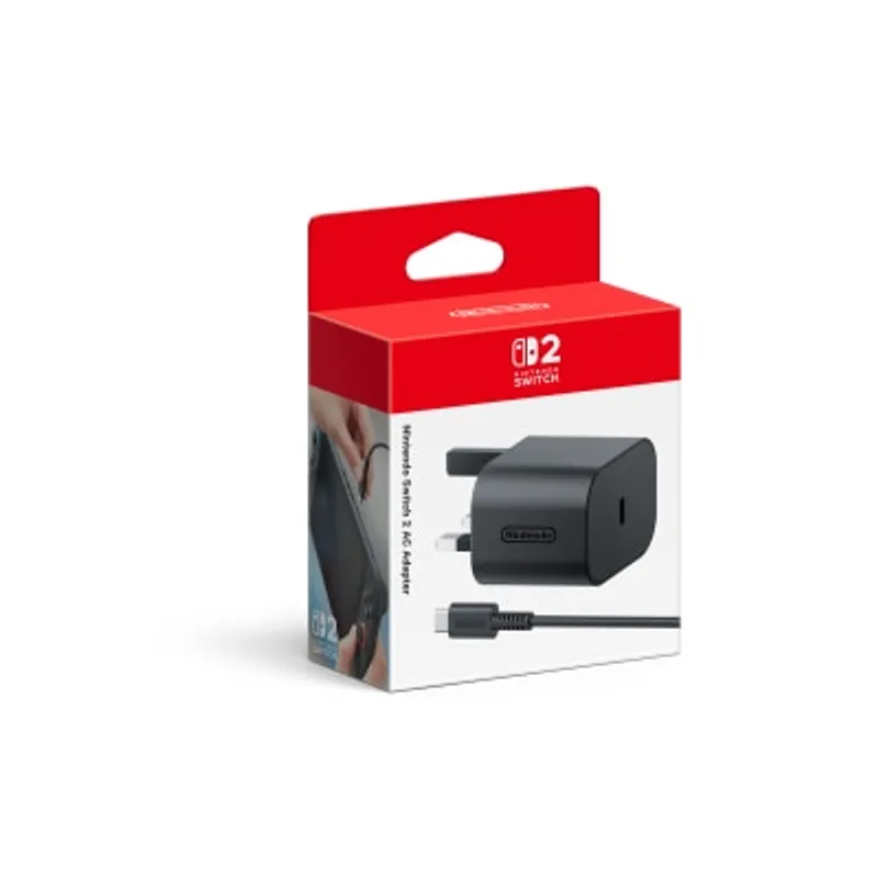NINTENDO 任天堂 Switch 2 AC變壓器 遊戲主機配件