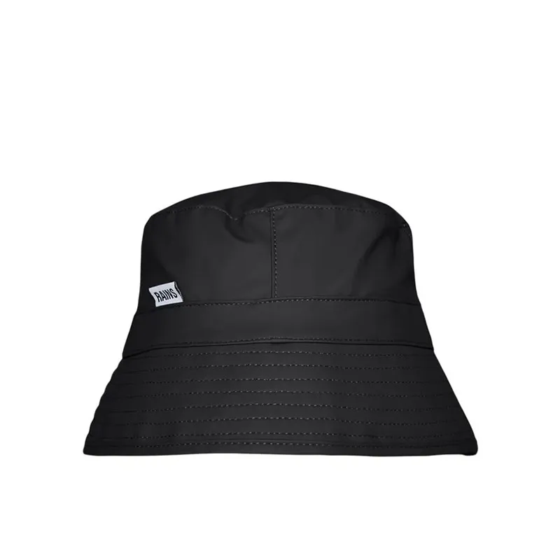 RAINS Bucket Hat W2 Black-帽