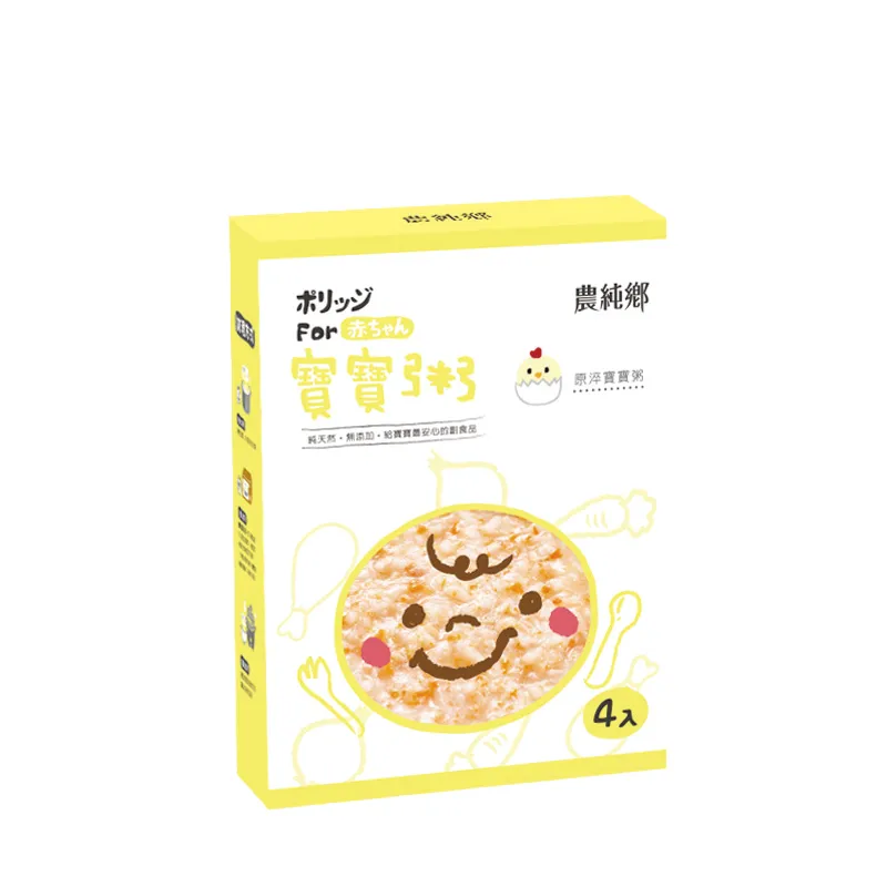 农纯乡 - 原淬宝宝粥 (精致小盒) 4入盒