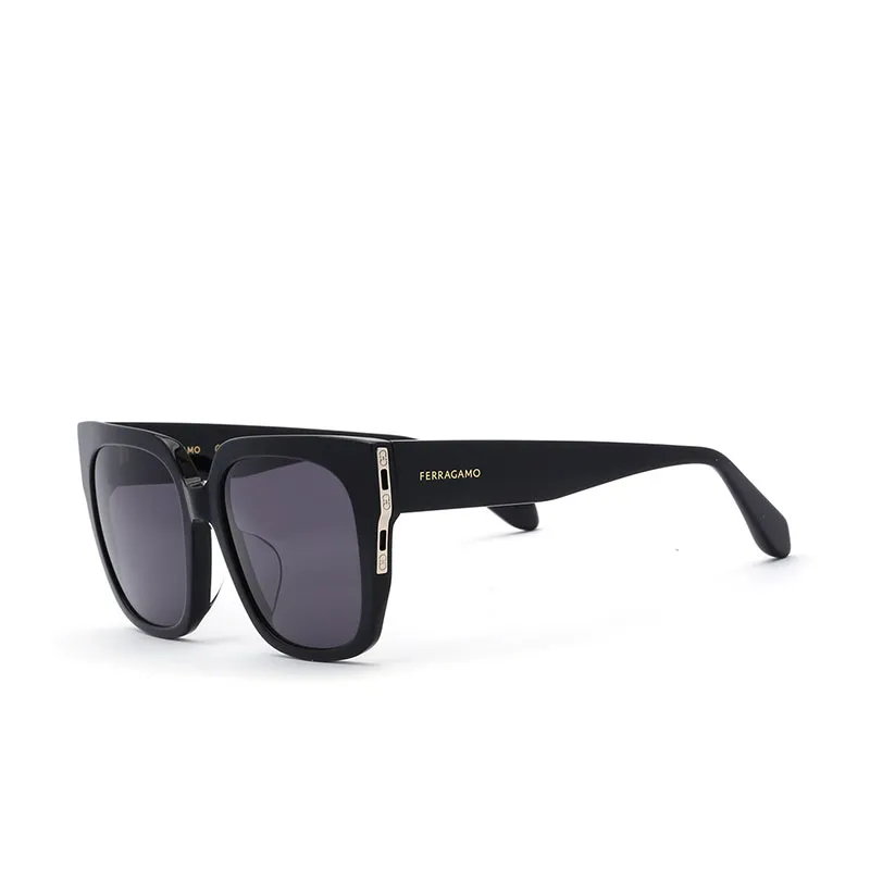 FERRAGAMO SF1113SLB 001 黑色方框太阳眼镜