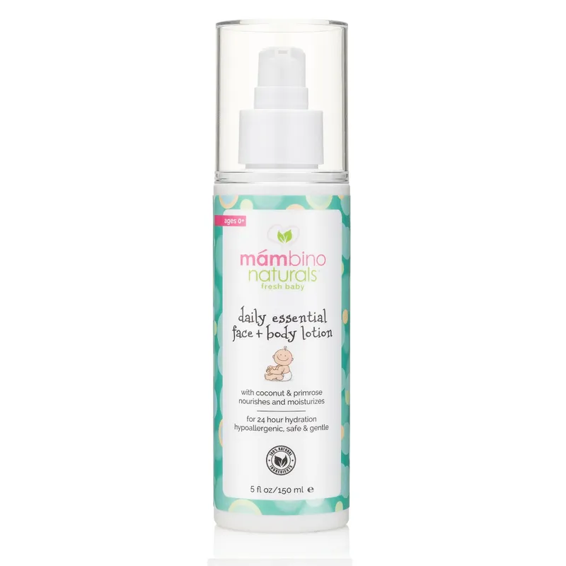 Mambino Organics Daily Essential Face + Body Lotion 全天然舒敏身體及臉部潤膚乳 150ml