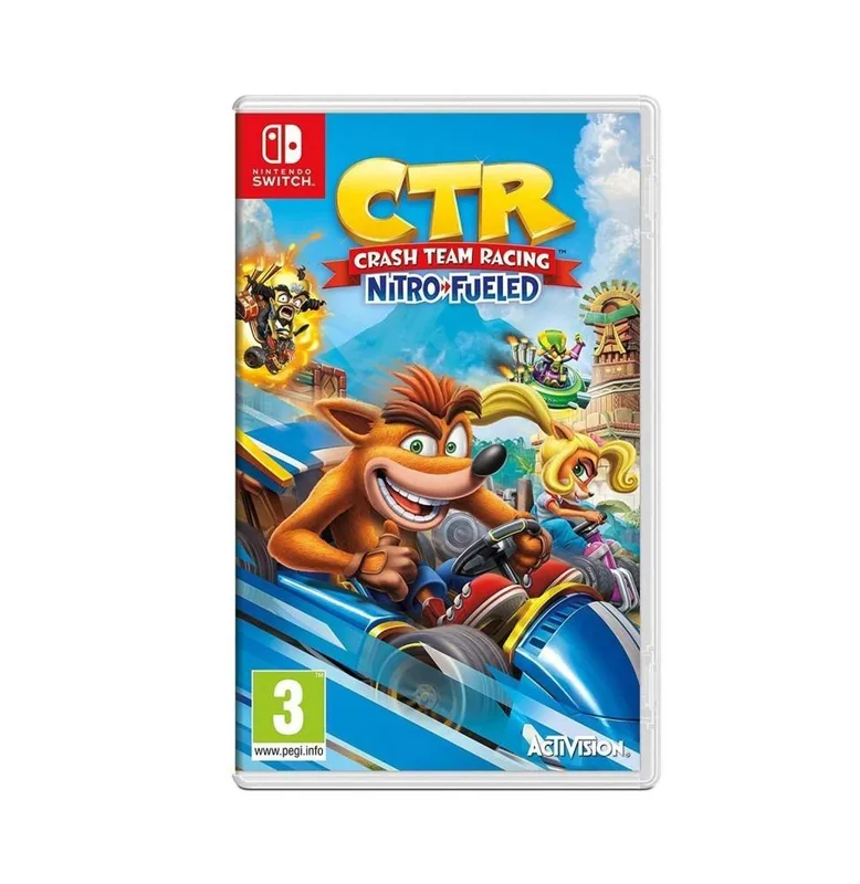 NS 古惑狼賽車Crash Team Racing Nitro-Fueled 英文/日文