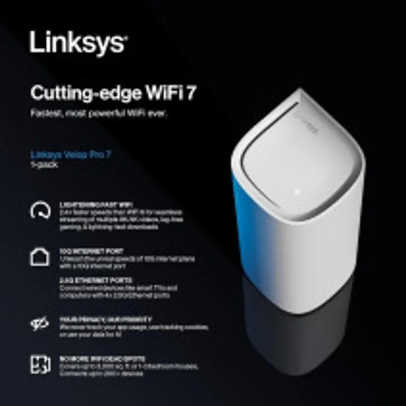 Linksys Velop Pro 7 Mesh Router Series
