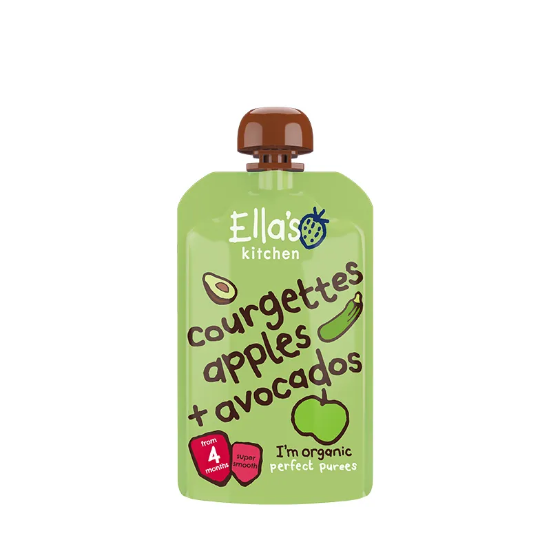 Ella's Kitchen 有机牛油果苹果西葫芦果蓉120克