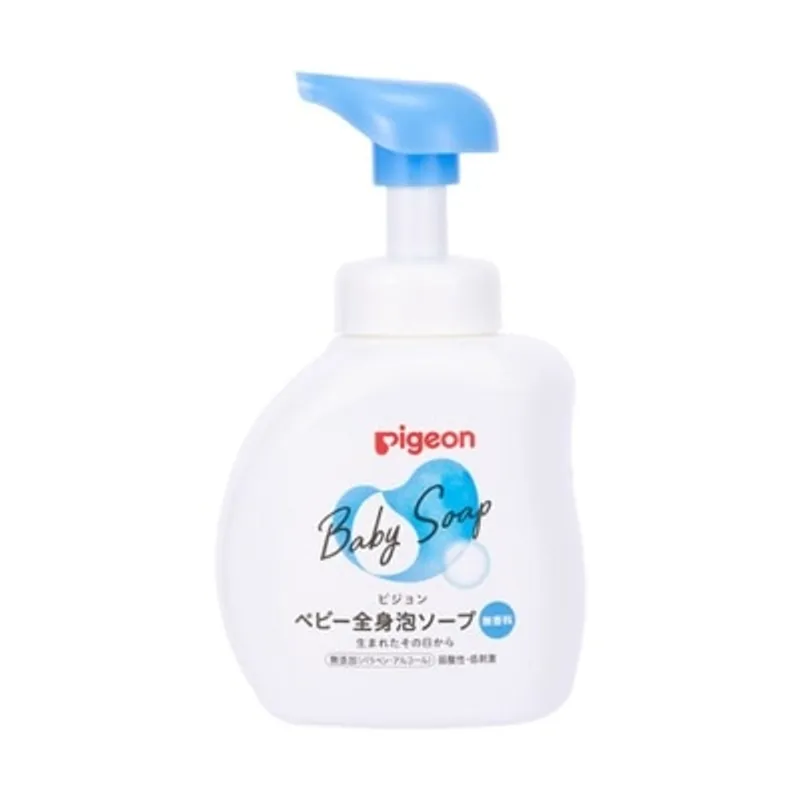 PIGEON貝親 嬰兒泡泡清淨沐浴乳, 500毫升