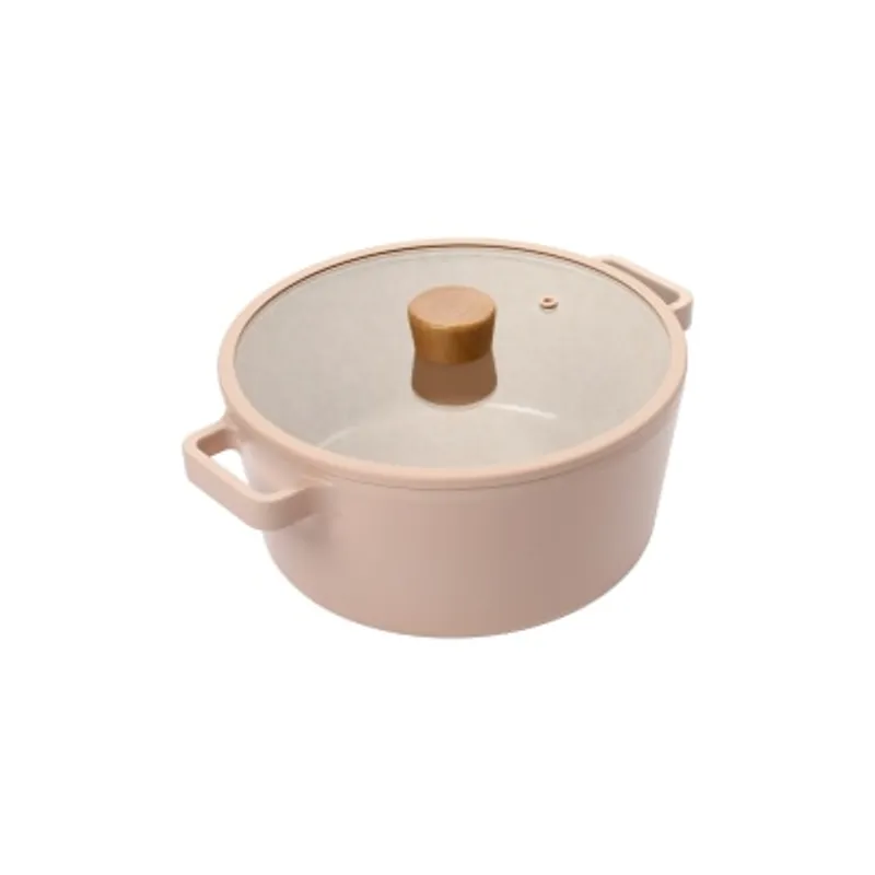 Neoflam FIKA 水蜜桃 24cm 雙耳煲連蓋 (IH)