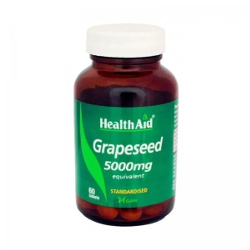 Health Aid 葡萄籽精華 60片/瓶