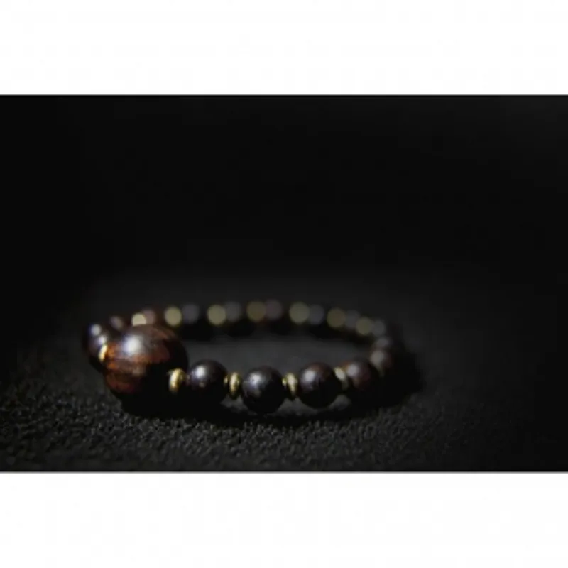 【hylé design Macau 】 ORB-it飾品系列木X黃銅手環 Small size(Revolution公轉)
