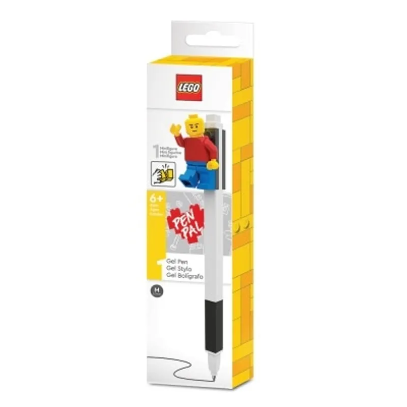 LEGO 樂高® 積木原子筆附公仔 黑色 (52601)