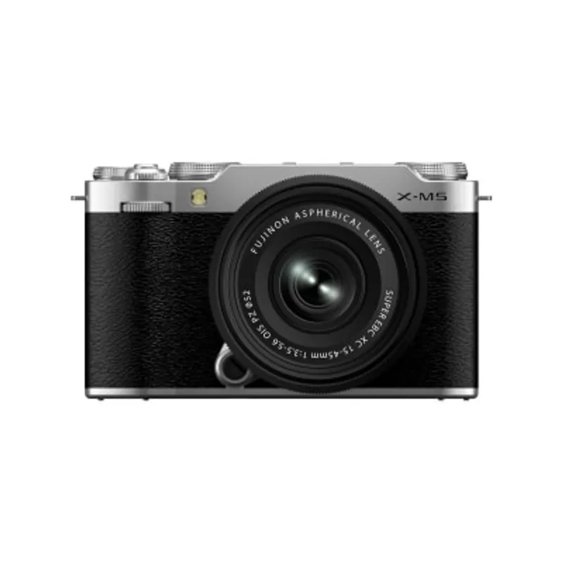 FUJIFILM 富士 FUJIFILM X-M5 XC15-45mm f/3.5-5.6 數碼相機 银色 無反光鏡可換鏡頭相機