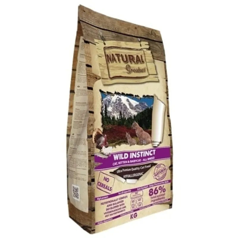 Natural Greatness - Wild Instinct 頂級全天然無穀物貓乾糧 野性本能配方*大顆粒*