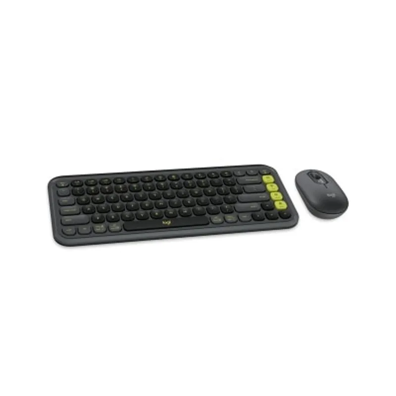 LOGITECH 羅技 POP ICON 無線智能鍵盤滑鼠套裝 (美式英文)