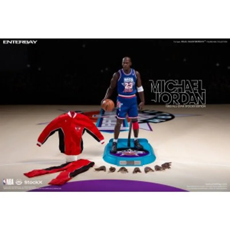 ENTERBAY 1/ 6 REAL MASTERPIECE NBA COLLECTION: MICHAEL JORDAN ALL STAR 1993 限量版蠟像級人偶