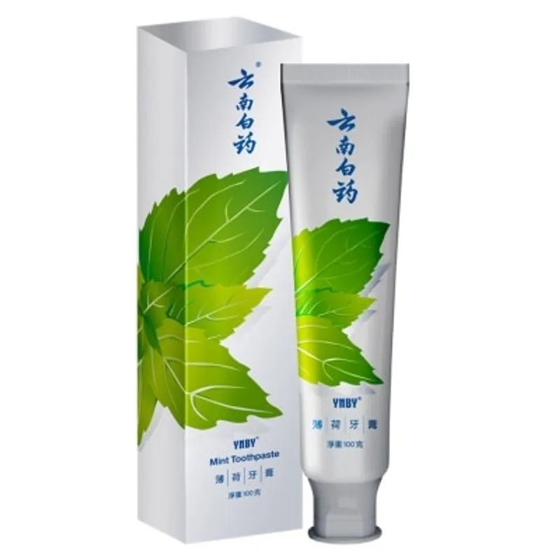 雲南白藥薄荷牙膏100克 [香港星級版]