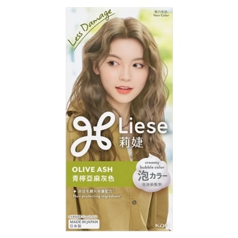 LIESE Liese 泡泡染髮劑 - 青檸亞麻灰色