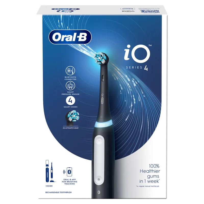 BRAUN 充電電動牙刷 iO4 靜夜黑