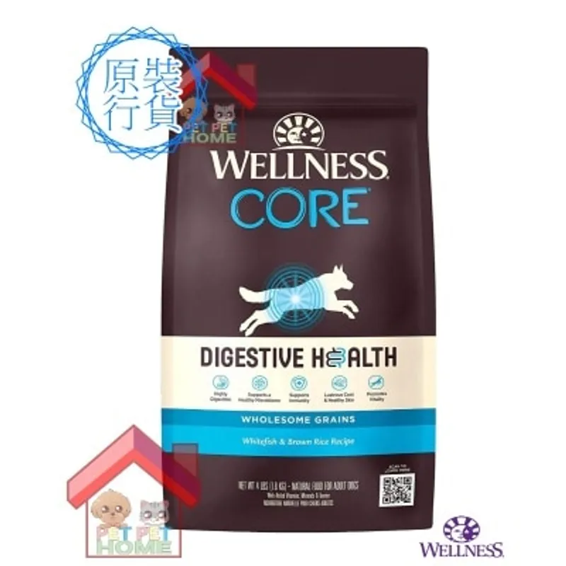 WELLNESS Wellness CORE 消化易 白魚配方 狗乾糧