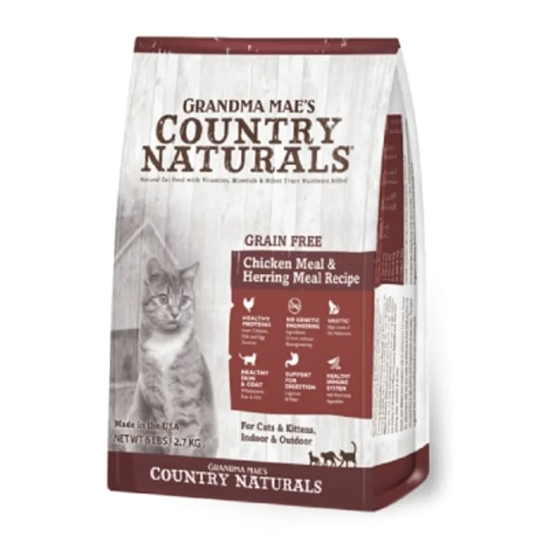 COUNTRY NATURAL Country Naturals 低敏感無穀物全貓精簡配方乾糧