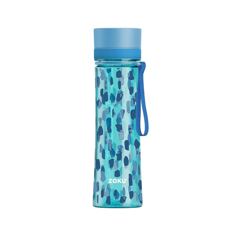 ZOKU 400ml Tritan 瓶 - 蓝色水点