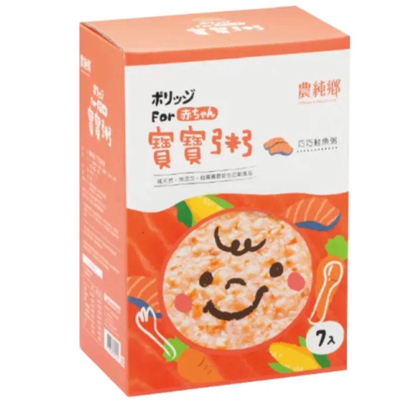 農純鄉 - 巧巧鮭魚粥 150克 x 7入