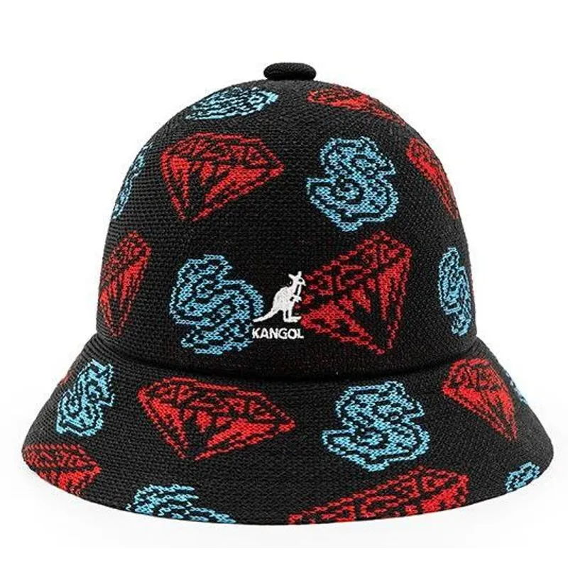 KANGOL X Billionaire Boy Club 聯乘款Diamonds and Dollars 印花休閒鐘形帽