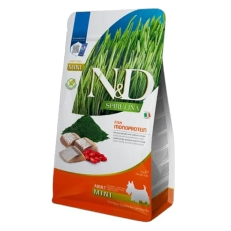 Farmina N&D Spirulina Formula Lamb Adult Mini 螺旋藻羊肉+枸杞 成犬 2kg