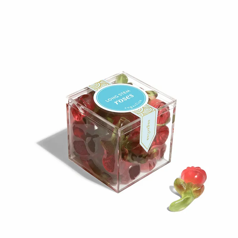 SUGARFINA 玫瑰花造型樱桃软糖小方盒