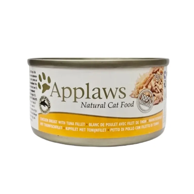 APPLAWS 雞胸肉&吞拿魚 (70g) 貓罐頭 561550