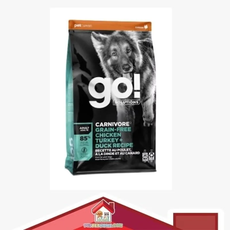 GO! SOLUTIONS 活力營養系列 無穀物雞肉+火雞+鴨肉 成年 狗糧配方