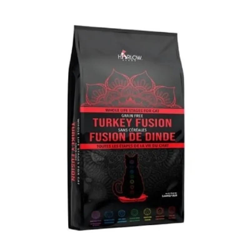 HARLOW BLEND Harlow-Blend 楓葉 - 全天然無穀物鮮火雞+海洋鱈魚+蔬果配方 全貓糧