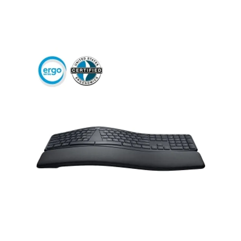 LOGITECH 羅技 K860 人體工學 英文版 無線鍵盤