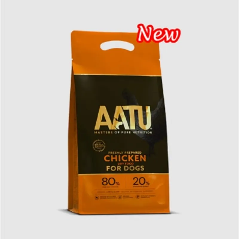 AATU - 80/20/0 無穀物 放養雞低敏天然狗糧