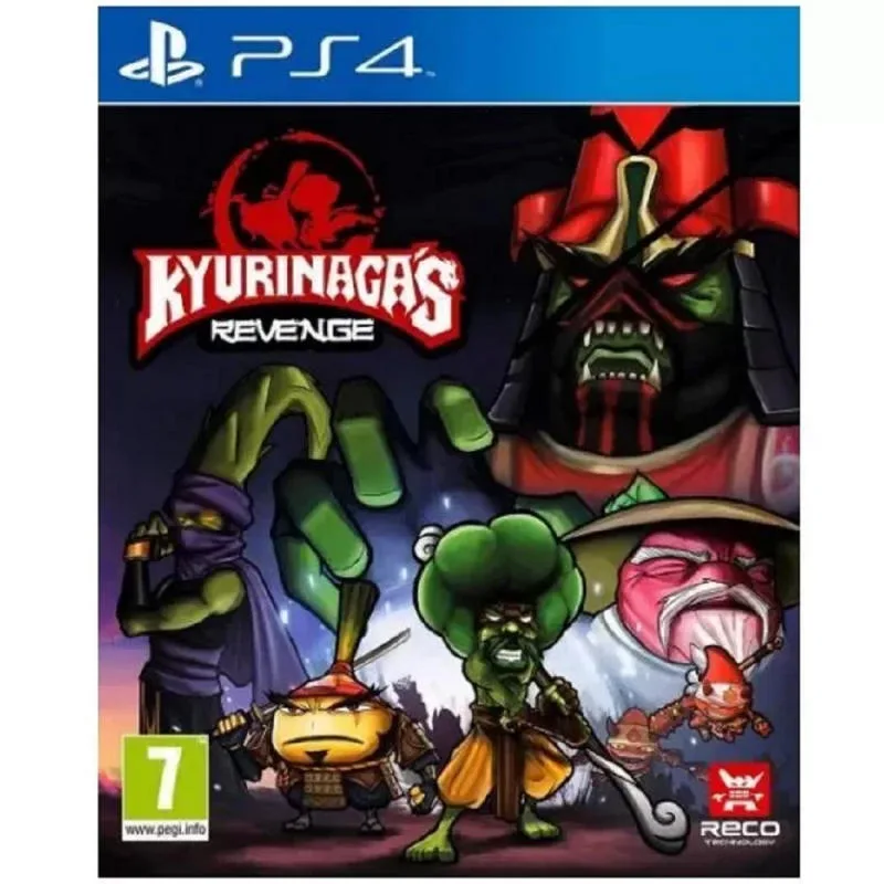 PS4 KYURINAGA＆#039;S REVENGE WITH ARTBOOK 忍者復仇