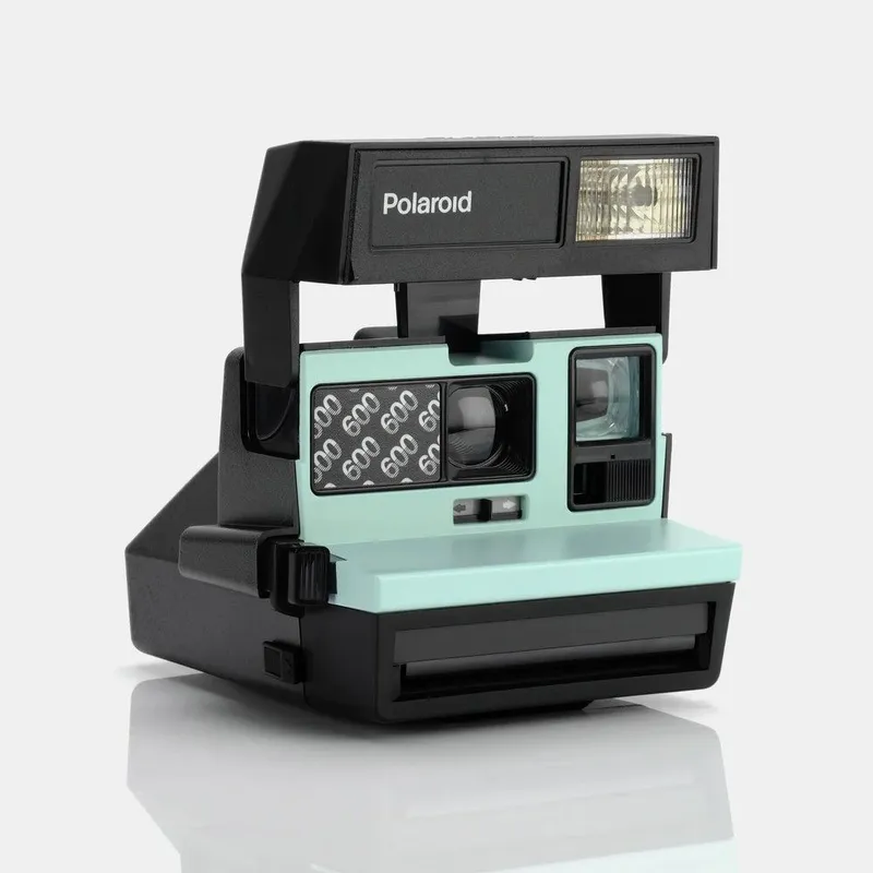 Polaroid 600 北極藍色即影即有復古相機