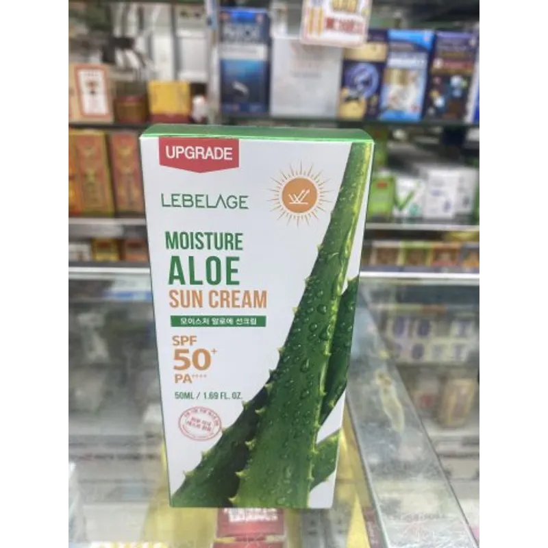 Lebelage蘆薈保濕防曬霜SPF50+PA+++50ml(新包裝)
