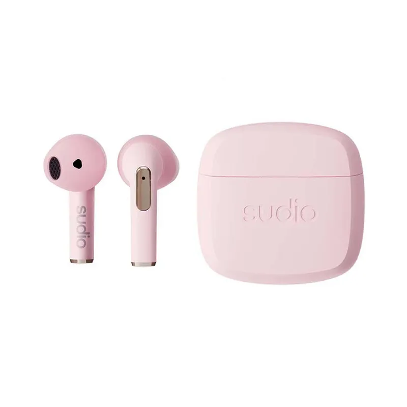 sudio N2 Truly Wireless [無線充電盒] Pink